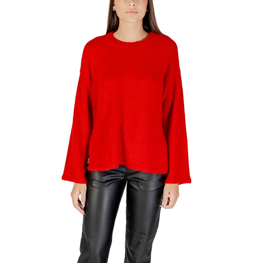 Only Mehrfarbiger Marabou-Pullover