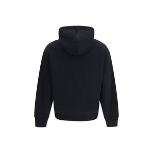 Maison Kitsuné Schwarzer Baumwoll-Sweatshirt