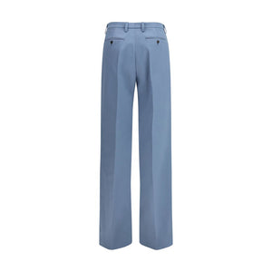 Prada Blaue Baumwoll-Chino-Hose
