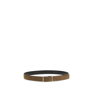 Tom Ford Brauner Kalbsleder Bos Taurus Regular Gürtel