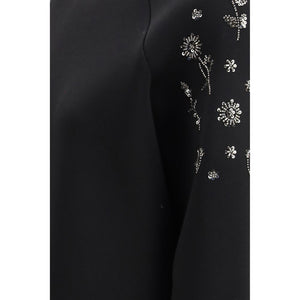 Max Mara Schwarzer Polyester-Sweatshirt
