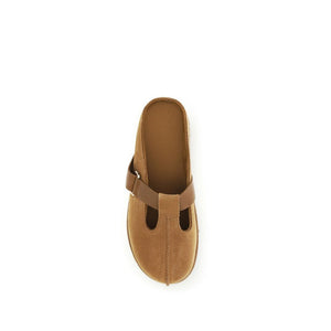 UGG Braune Kalbsleder Bos Taurus Mules