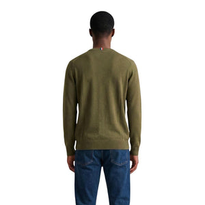 U.S. POLO ASSN. Grüner Baumwoll-Sweatshirt