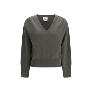 SA SU PHI Zweifarbiger Kaschmirpullover