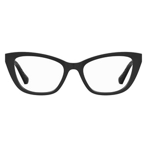 Love Moschino Schwarze Brille aus Zellulosepropionat (Gestell)