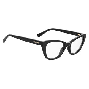 Love Moschino Schwarze Brille aus Zellulosepropionat (Gestell)