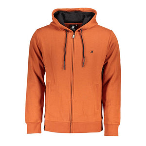 U.S. Grand Polo Bronze Cotton Men Hoodie