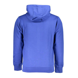 U.S. Grand Polo Blauer Baumwoll-Kapuzenpullover für Herren