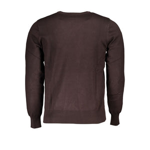 U.S. Grand Polo Marrone Viscosa Herrenpullover