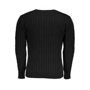 U.S. Grand Polo Schwarzer Sweatshirt aus Stoff
