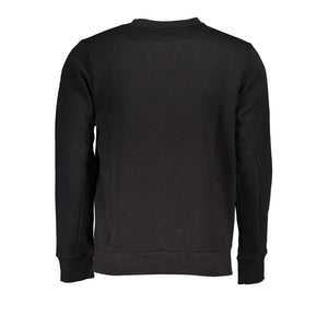 U.S. Grand Polo Schwarzer Baumwoll-Sweatshirt