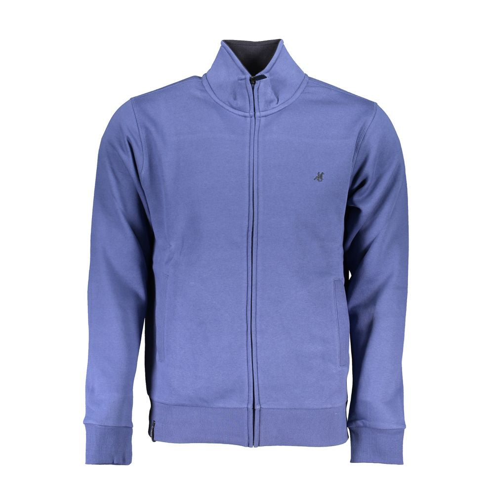 U.S. Grand Polo Blauer Baumwoll-Sweatshirt