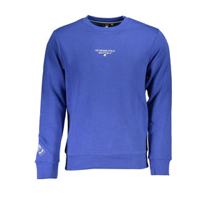 U.S. Grand Polo Blaues Baumwoll-Sweatshirt für Herren