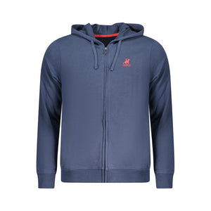U.S. Grand Polo Blauer Baumwoll-Sweatshirt für Herren