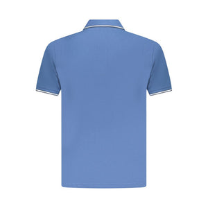 U.S. Grand Polo Blaues Baumwoll-Poloshirt für Herren