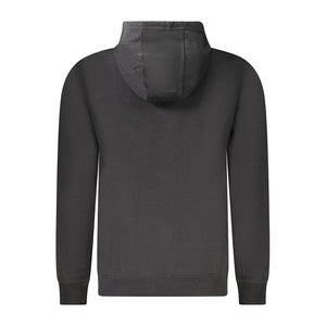U.S. Grand Polo Schwarzer Baumwoll-Sweatshirt