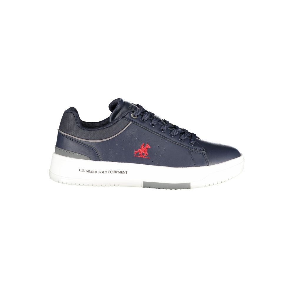U.S. Grand Polo Blauer Herren-Sneaker aus Polyurethan