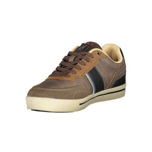 U.S. Grand Polo Marrone Polyurethan-Sneaker für Herren