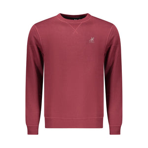 U.S. Grand Polo Rotes Polyester-Sweatshirt für Herren