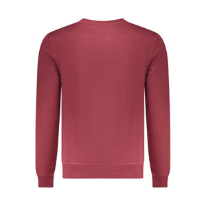 U.S. Grand Polo Rotes Polyester-Sweatshirt für Herren