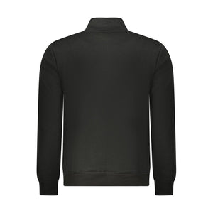 U.S. Grand Polo Schwarzer Baumwoll-Sweatshirt