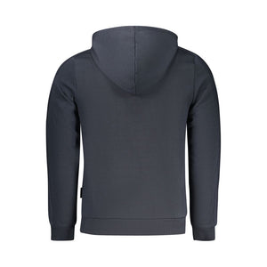 U.S. Grand Polo Blauer Baumwoll-Kapuzenpullover für Herren
