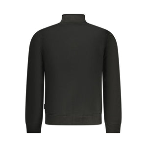 U.S. Grand Polo Schwarzer Baumwoll-Herren-Sweatshirt