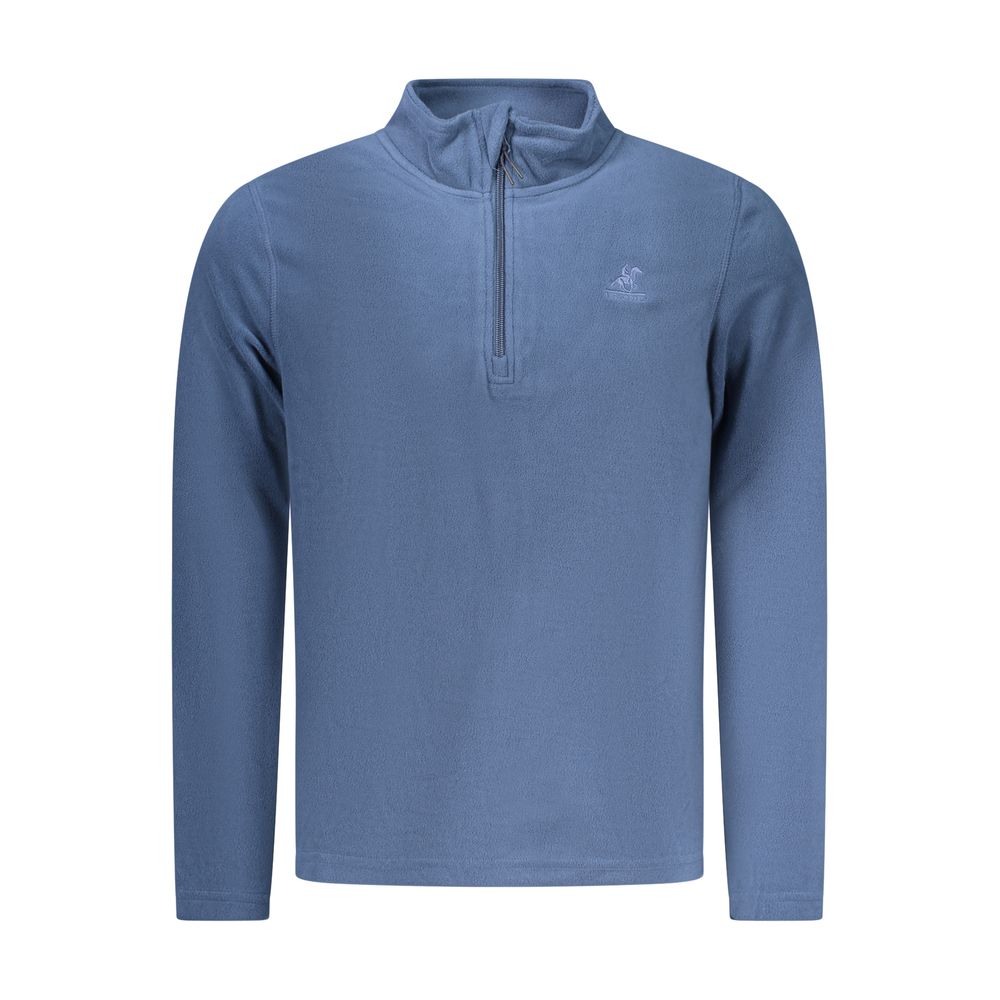 U.S. Grand Polo Blauer Herren-Sweatshirt aus Polyester