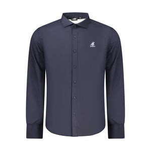 U.S. Grand Polo Blaues Denim-Hemd