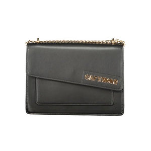 Cafenoir Schwarze Handtasche aus Polyethylen