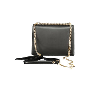 Cafenoir Schwarze Handtasche aus Polyethylen