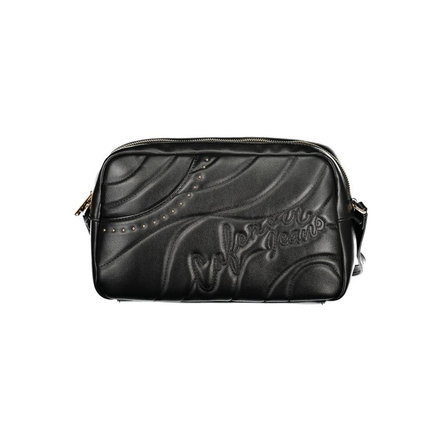 Cafenoir Schwarze Handtasche aus Polyethylen