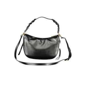 Cafenoir Schwarze Handtasche aus Polyethylen