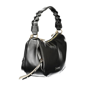 Cafenoir Schwarze Handtasche aus Polyethylen