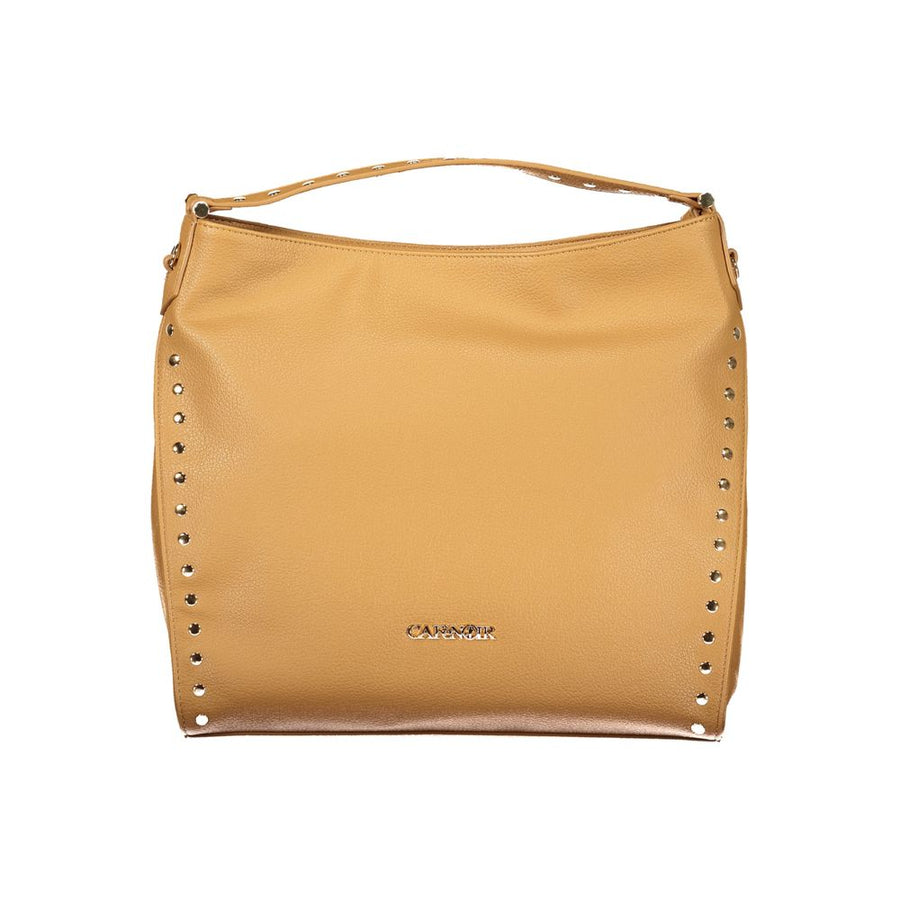 Cafenoir Braune Handtasche aus Polyethylen