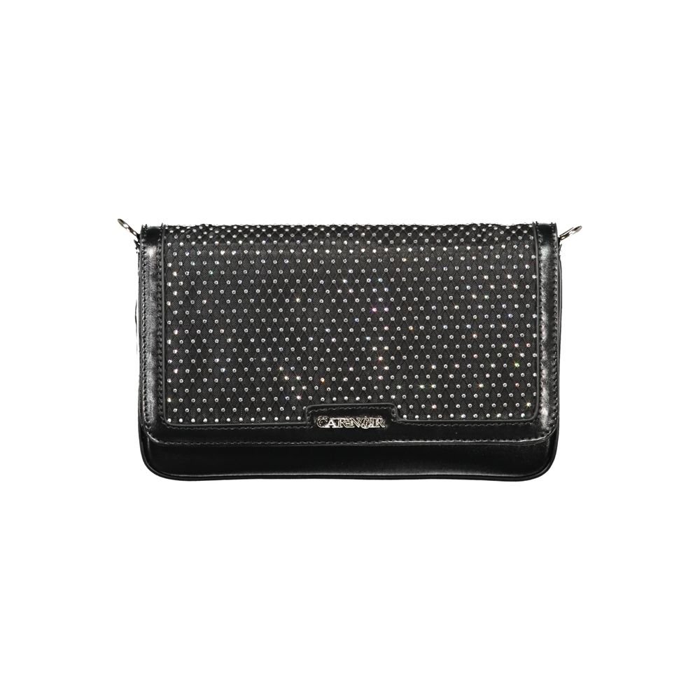 Cafenoir Schwarze Handtasche aus Polyethylen