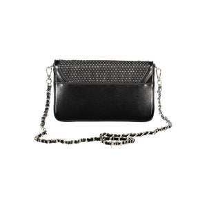 Cafenoir Schwarze Handtasche aus Polyethylen