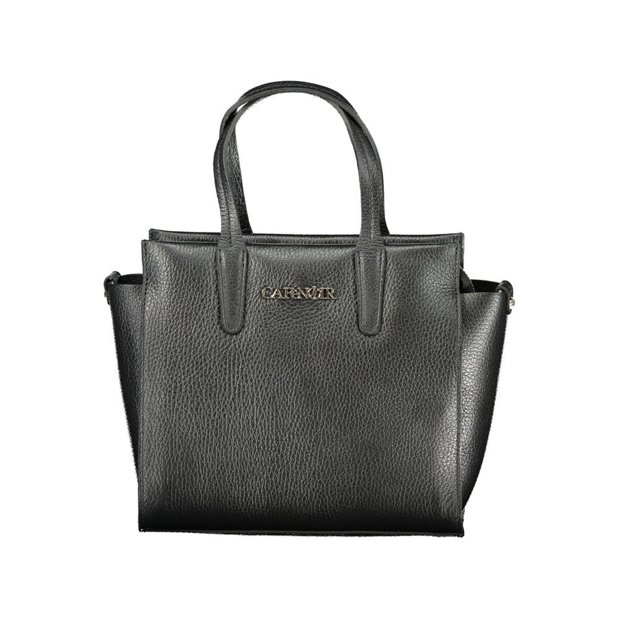 Cafenoir Schwarze Handtasche aus Polyethylen