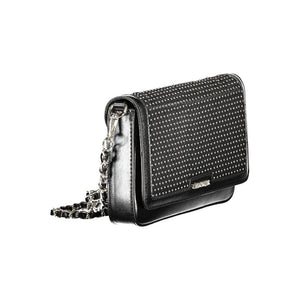 Cafenoir Schwarze Handtasche aus Polyethylen