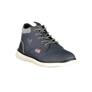Avirex Blaue Ankle Boots aus Polyester