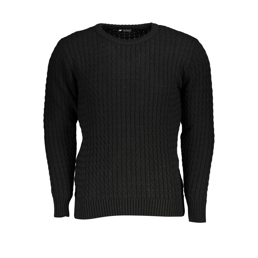 U.S. Grand Polo Nero Acrilico Herrenpullover