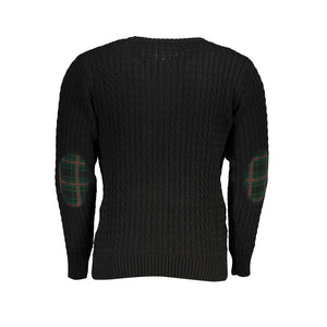 U.S. Grand Polo Nero Acrilico Herrenpullover