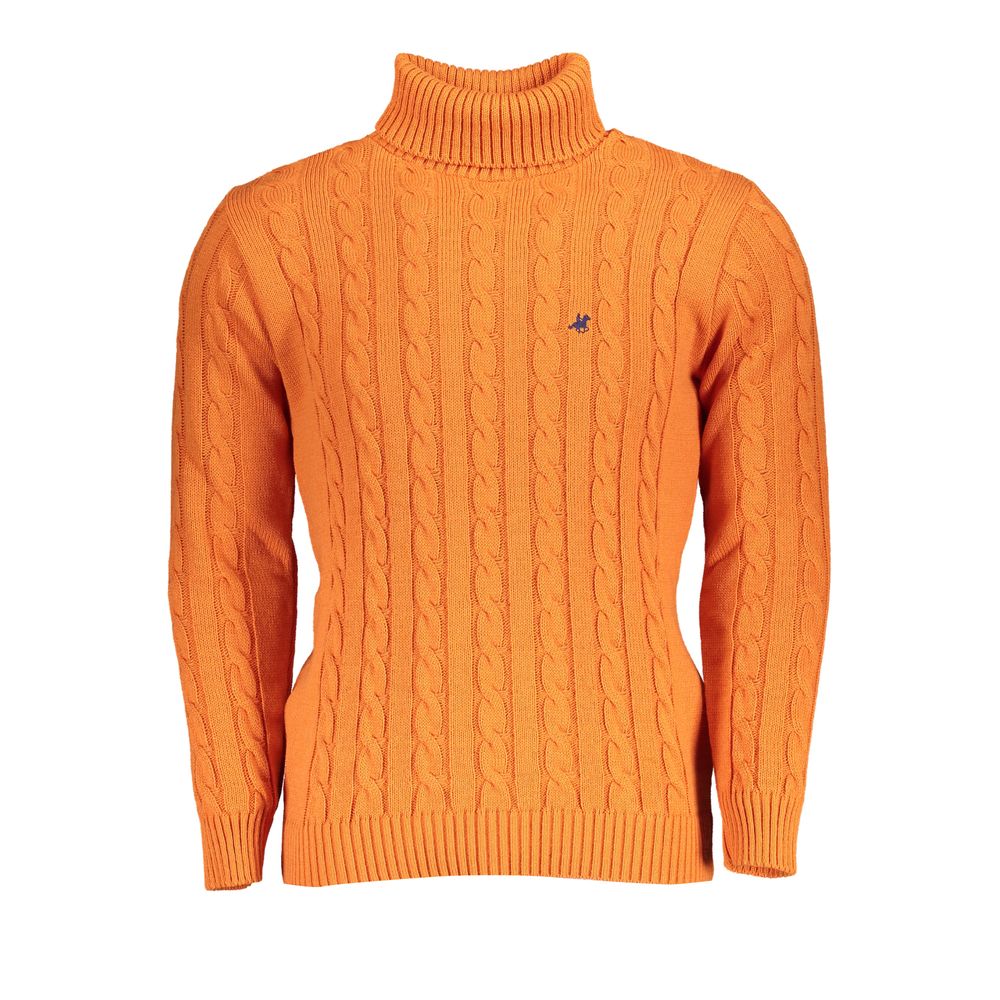 U.S. Grand Polo Orange Fabric Sweatshirt