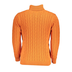 U.S. Grand Polo Orange Fabric Sweatshirt