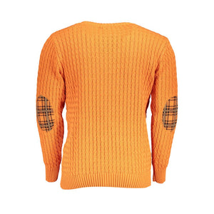 U.S. Grand Polo Orange Fabric Sweatshirt