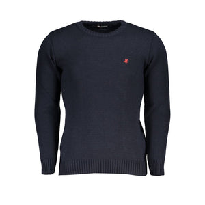U.S. Grand Polo Blauer Marabou-Pullover