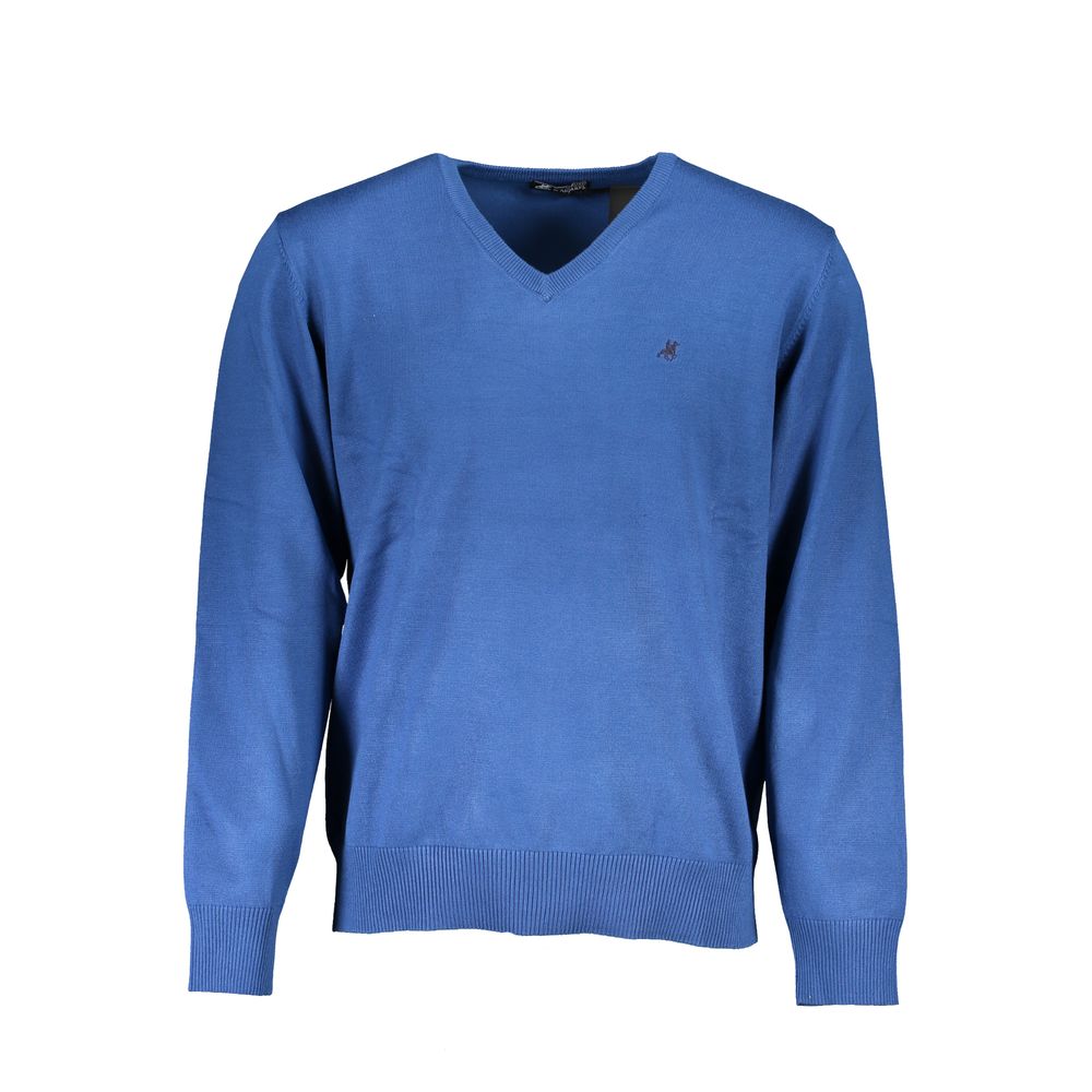 U.S. Grand Polo Blauer Sweatshirt aus Nylon