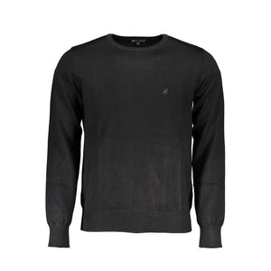 U.S. Grand Polo Schwarzer Sweatshirt aus Nylon
