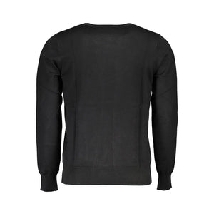 U.S. Grand Polo Schwarzer Sweatshirt aus Nylon