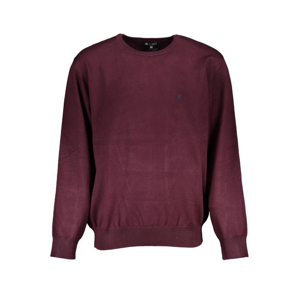 U.S. Grand Polo Rotes Nylon-Sweatshirt